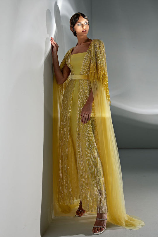 FERYA DRESS - YELLOW