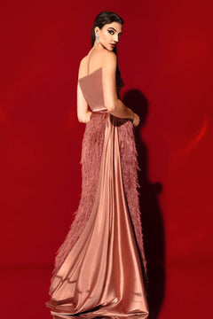 ERUSA DRESS - COPPER BLUSH